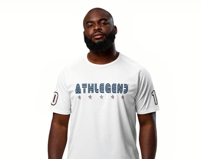 Athlegend 5 Star Football Retro Unisex sports jersey