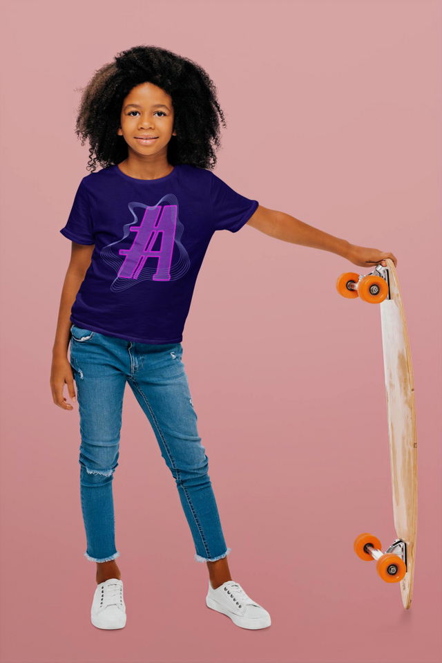 Athlegend Retro #1 Air Flow Girls premium cotton t-shirt