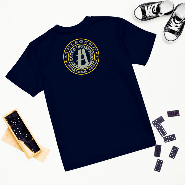 Athlegend Retro Legacy Hoops Organic cotton kids t-shirt