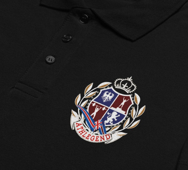 Athlegend Classic Signature Crest Premium Ladies pique polo shirt