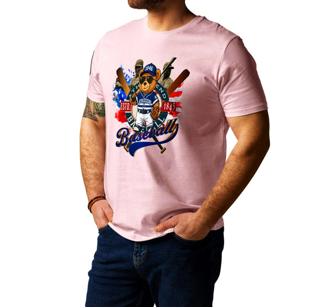 Athlegend Sunny Ted Retro Heritage Unisex Organic Cotton T-Shirt