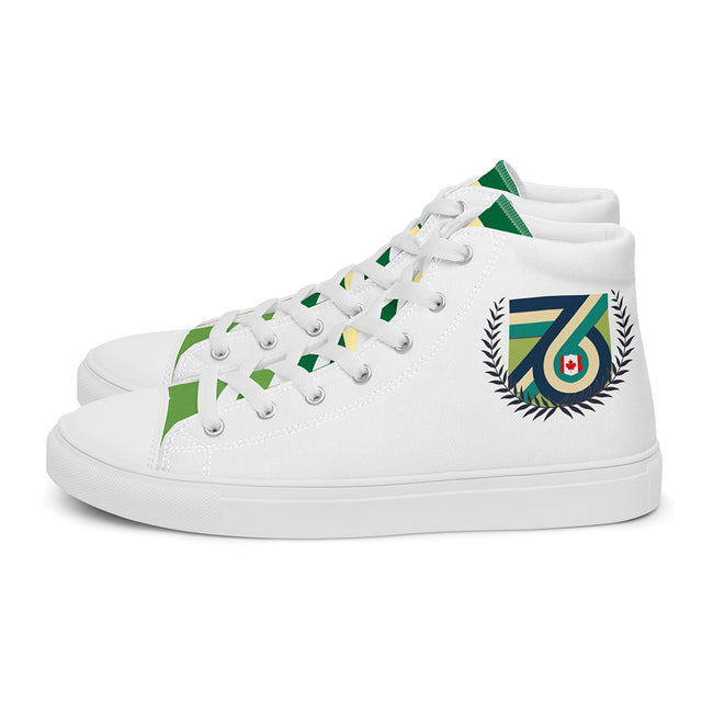 Athlegend 77 Throwback Retro Men’s high top canvas shoes