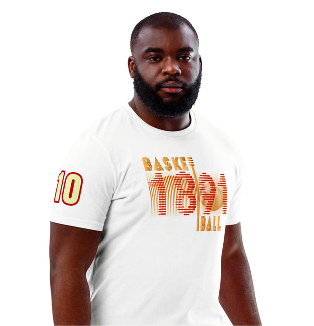 Athlegend Athletic Basketball History Unisex organic cotton t-shirt