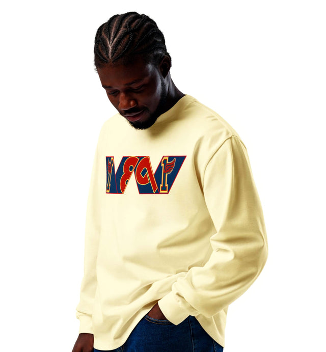 Athlegend Worldwide Retro Basketball Unisex long sleeve t-shirt