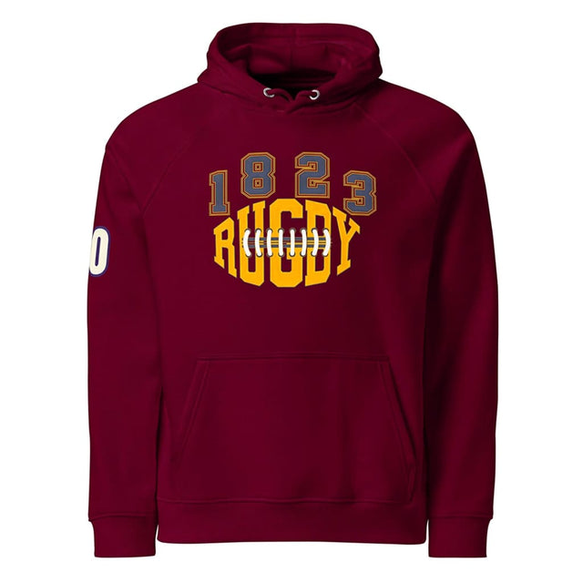 Athlegend Old Time Rugby Retro Unisex eco raglan hoodie