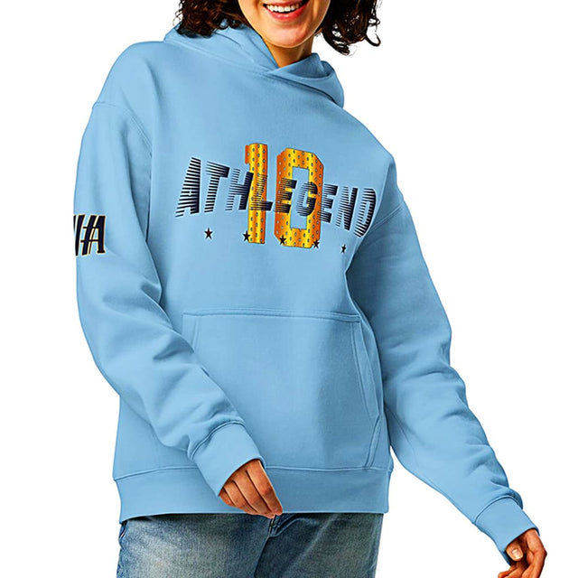 Athlegend Retro 10 Unisex oversized hoodie (10-Gold)