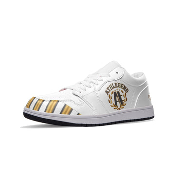 Athlegend Vintage Streak Unisex Low Top Leather Sneakers