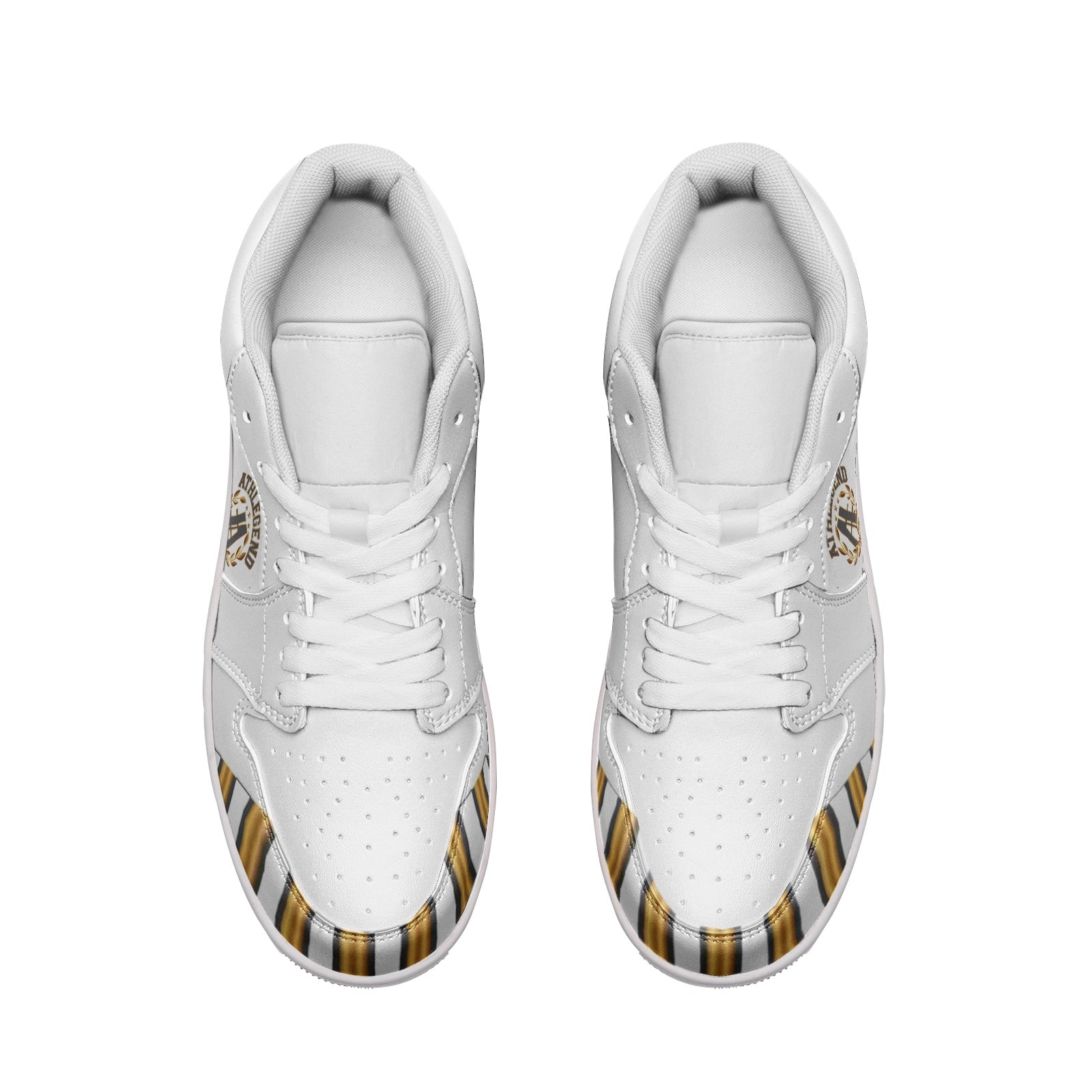 Athlegend Vintage Streak Unisex Low Top Leather Sneakers