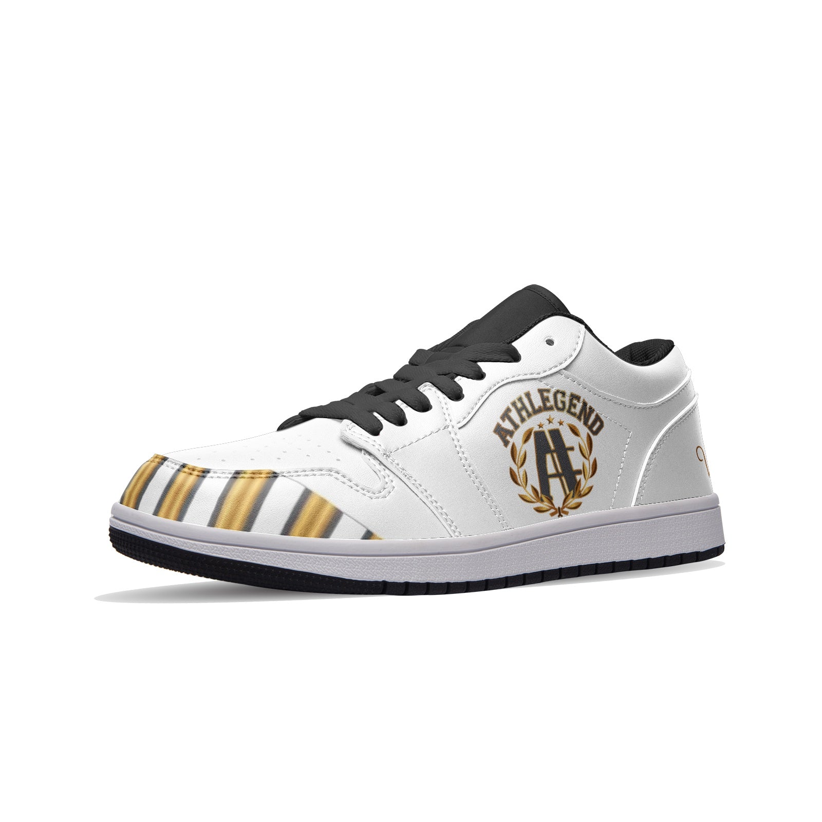 Athlegend Vintage Streak Unisex Low Top Leather Sneakers