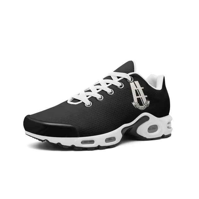 Athlegend Signature #1 Vintage Unisex Mesh Tech Eco-Flex Sneakers (Black)