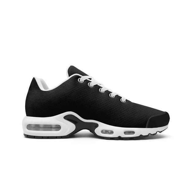 Athlegend Signature #1 Vintage Unisex Mesh Tech Eco-Flex Sneakers (Black)