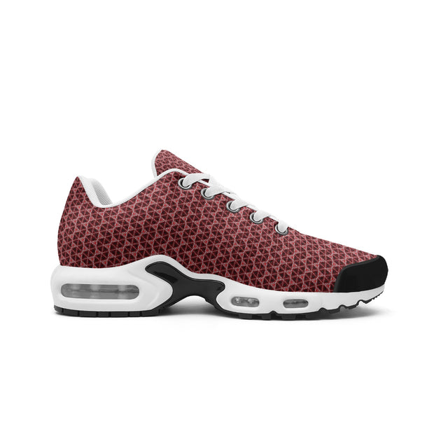 Athlegend Signature #1 Vintage Unisex Mesh Tech Eco-Flex Sneakers (Red)