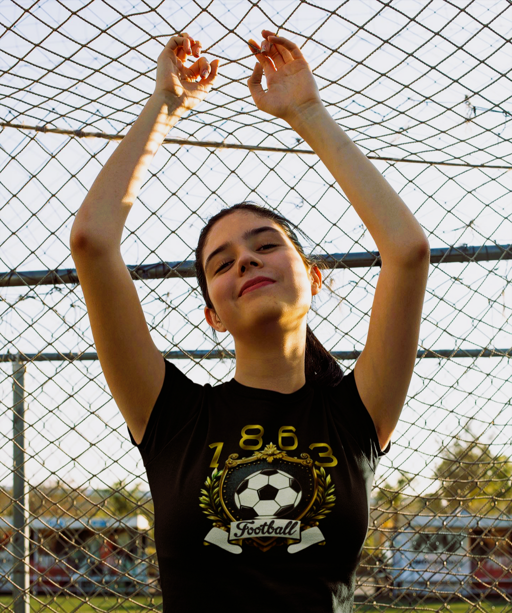 Athlegend Classic Football History Women’s crop top t-shirt