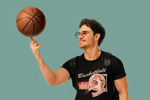 Athlegend 1891 Men's B-Ball Retro Splash t-shirt