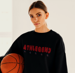 Athlegend 5 Star Retro Unisex Premium Sweatshirt