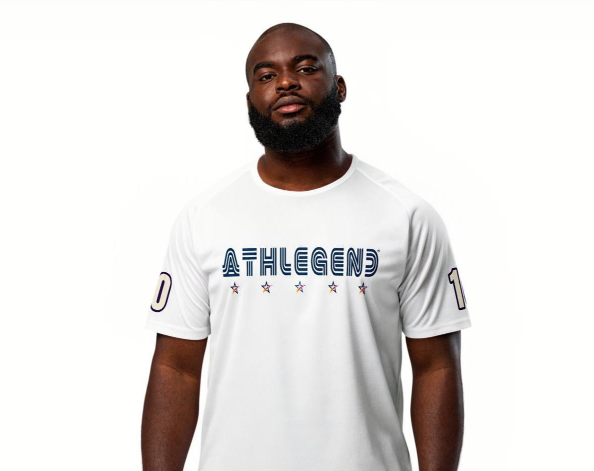 Athlegend 5 Star Retro Unisex sports jersey