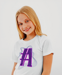 Athlegend A-Retro Girls Organic premium cotton t-shirt