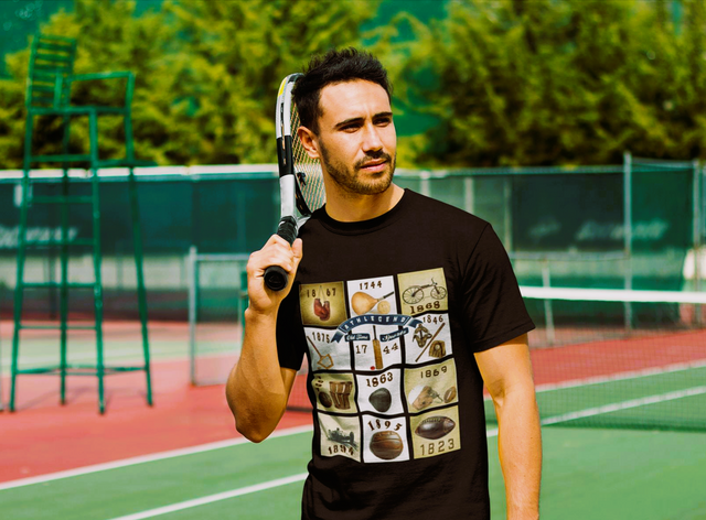 Athlegend Classic Sports Legacy Collage t-shirt