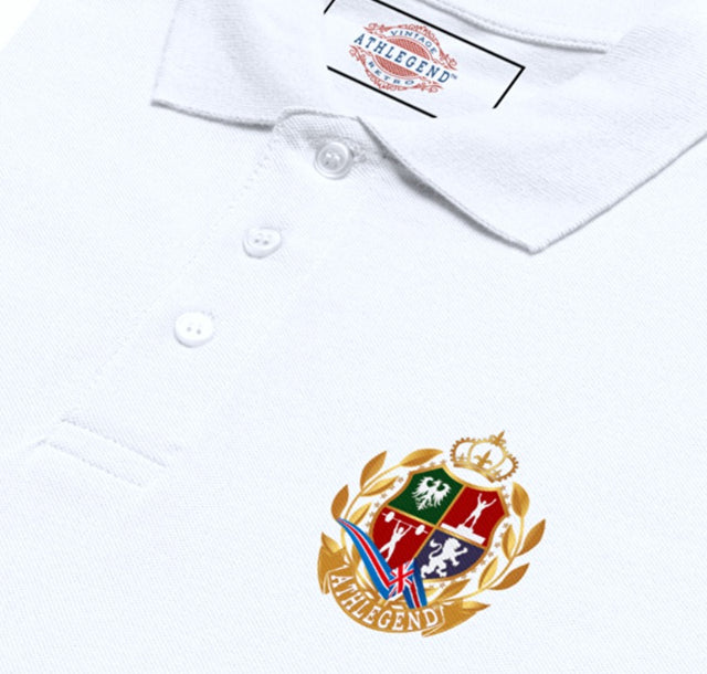 Athlegend Classic Signature Crest Ladies Premium pique polo shirt