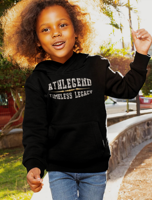 Athlegend Timeless Classic Vintage Kids eco hoodie