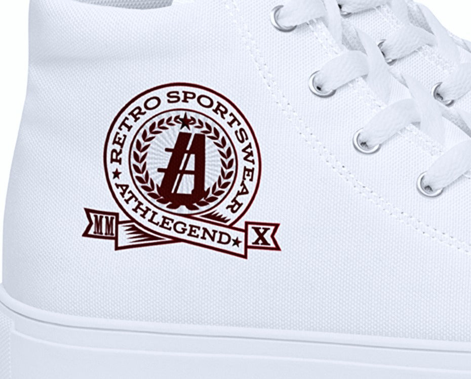 Athlegend Retro Classical Anniversary Men’s high top canvas shoes