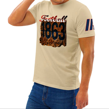 Athlegend 'The Rock' Retro Unisex organic cotton t-shirt