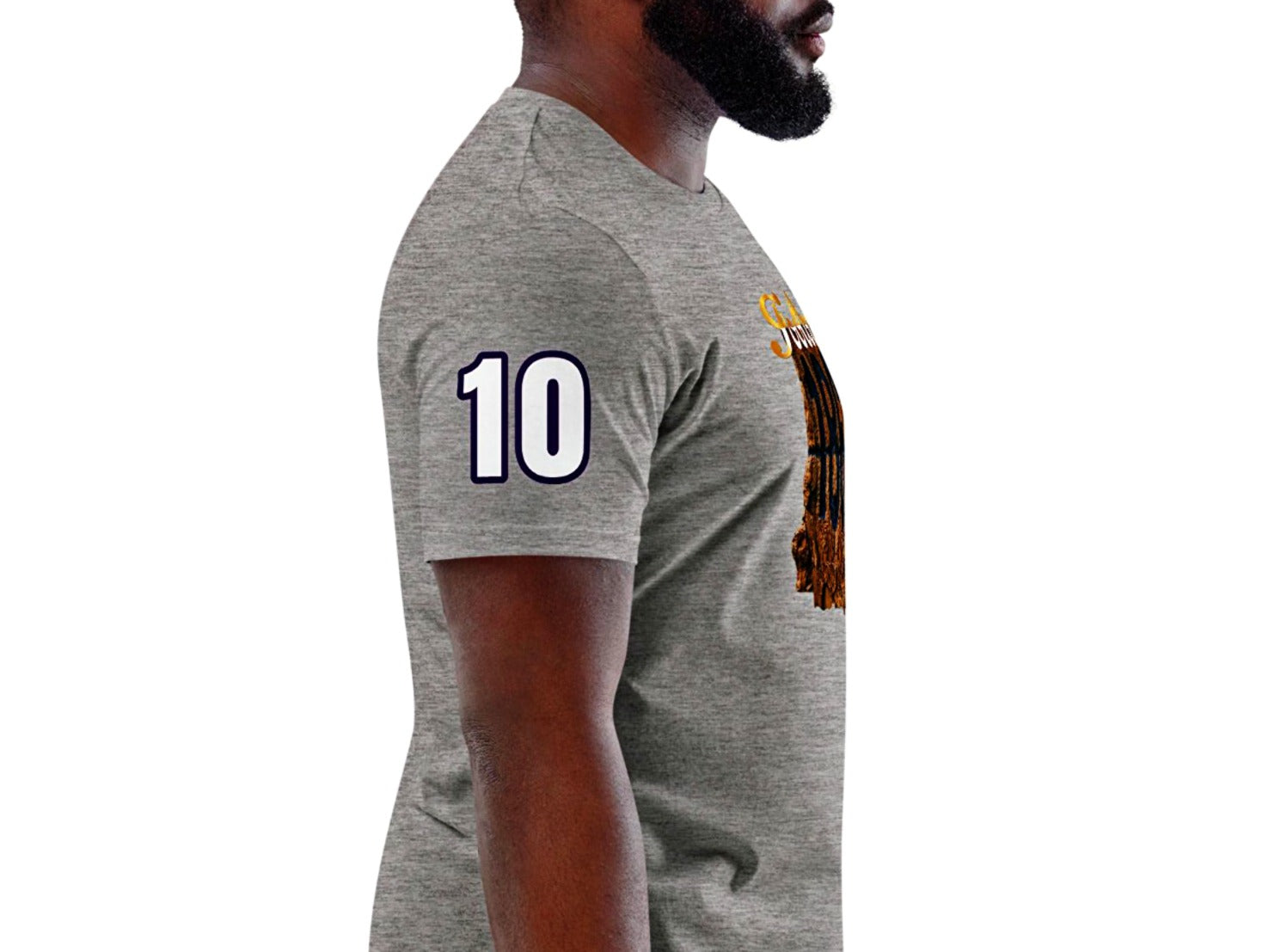 Athlegend 'The Rock' Retro Unisex organic cotton t-shirt