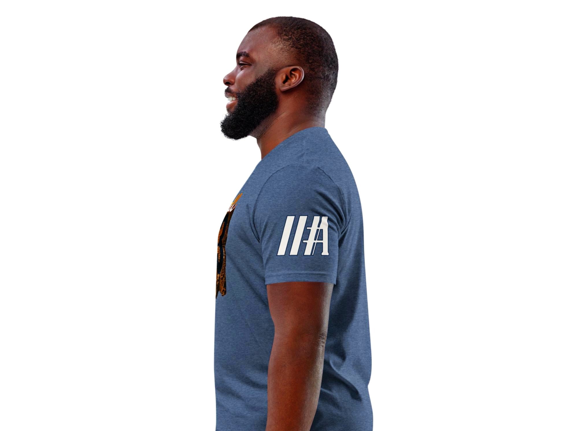 Athlegend 'The Rock' Retro Unisex organic cotton t-shirt