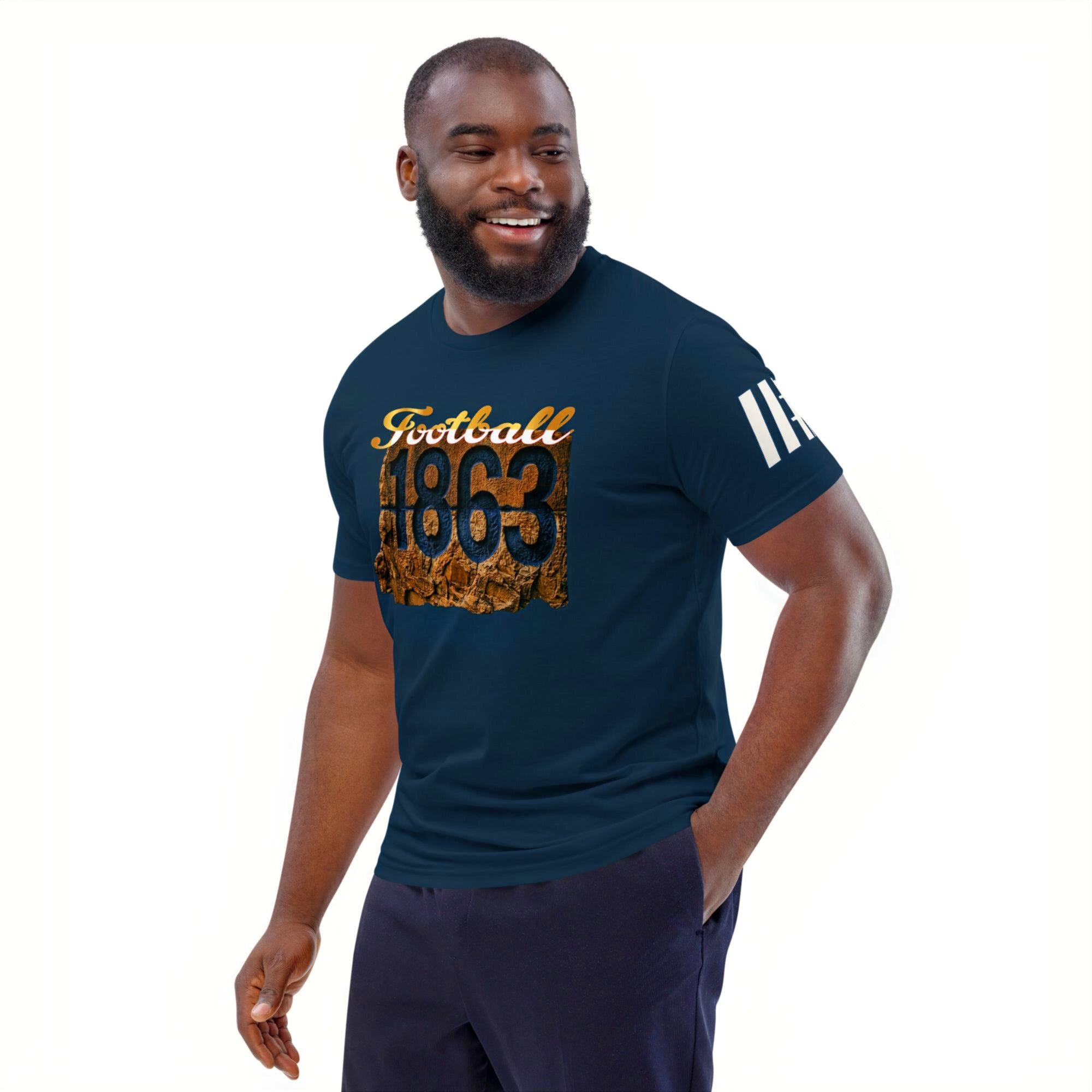 Athlegend 'The Rock' Retro Unisex organic cotton t-shirt