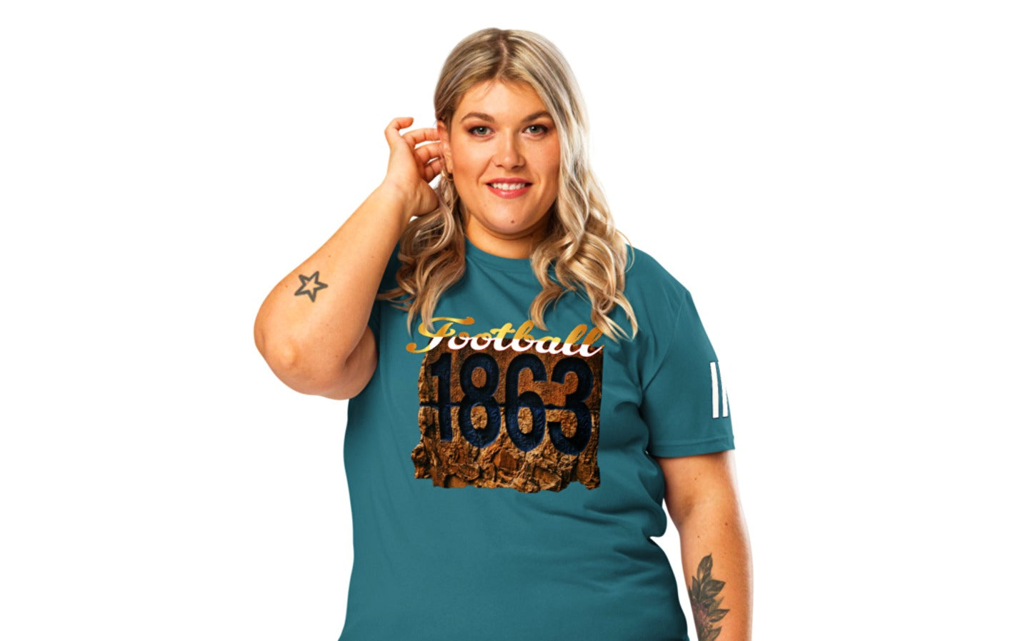 Athlegend 'The Rock' Retro Unisex organic cotton t-shirt