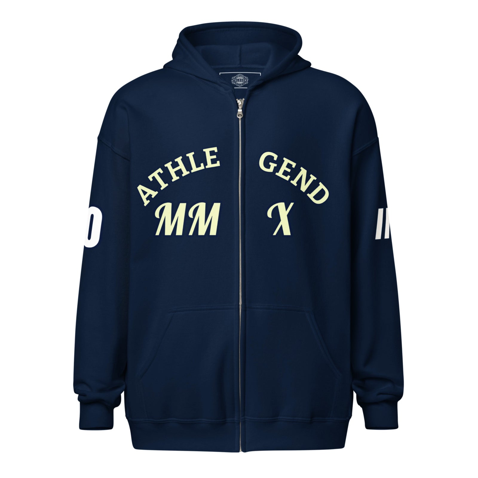 Athlegend Classic Athletic Unisex heavy blend zip hoodie