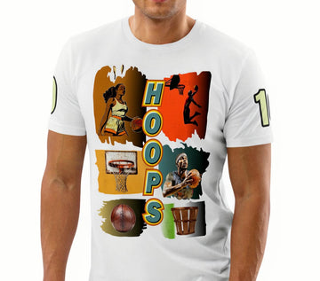 Athlegend Retro Legacy Hoops Unisex Organic Cotton Creator T-Shirt