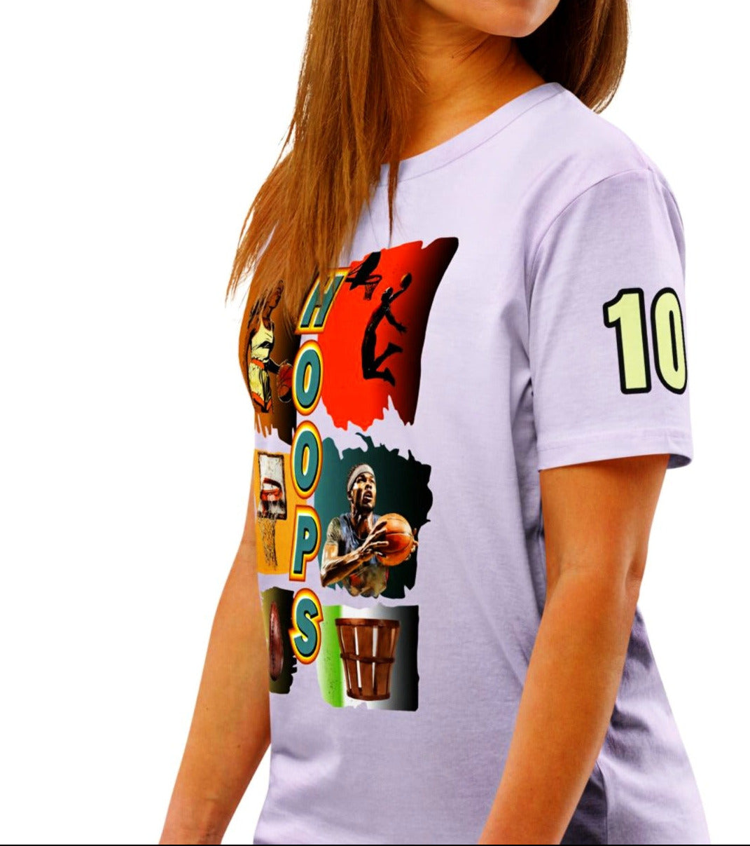Athlegend Retro Legacy Hoops Unisex Organic Cotton Creator T-Shirt
