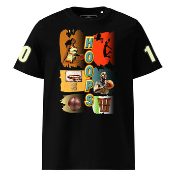 Athlegend Retro Legacy Hoops Unisex Organic Cotton Creator T-Shirt