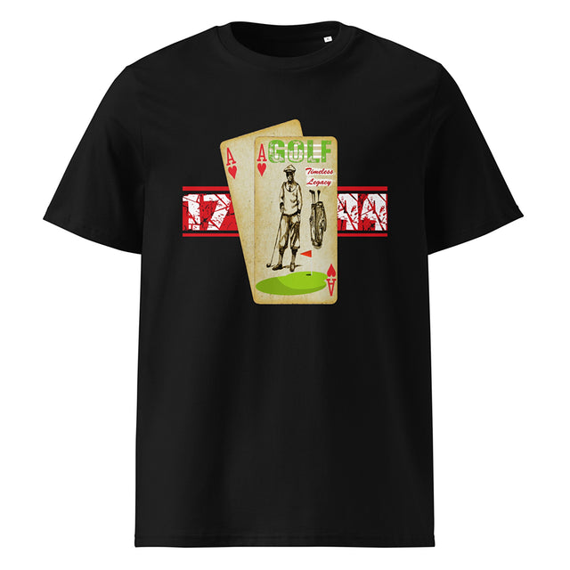 Athlegend Aces Card Retro Heritage Unisex organic cotton t-shirt
