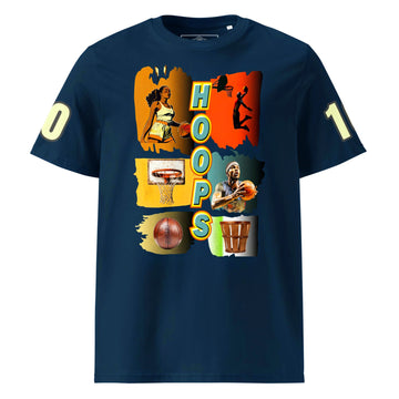 Athlegend Retro Legacy Hoops Unisex Organic Cotton Creator T-Shirt