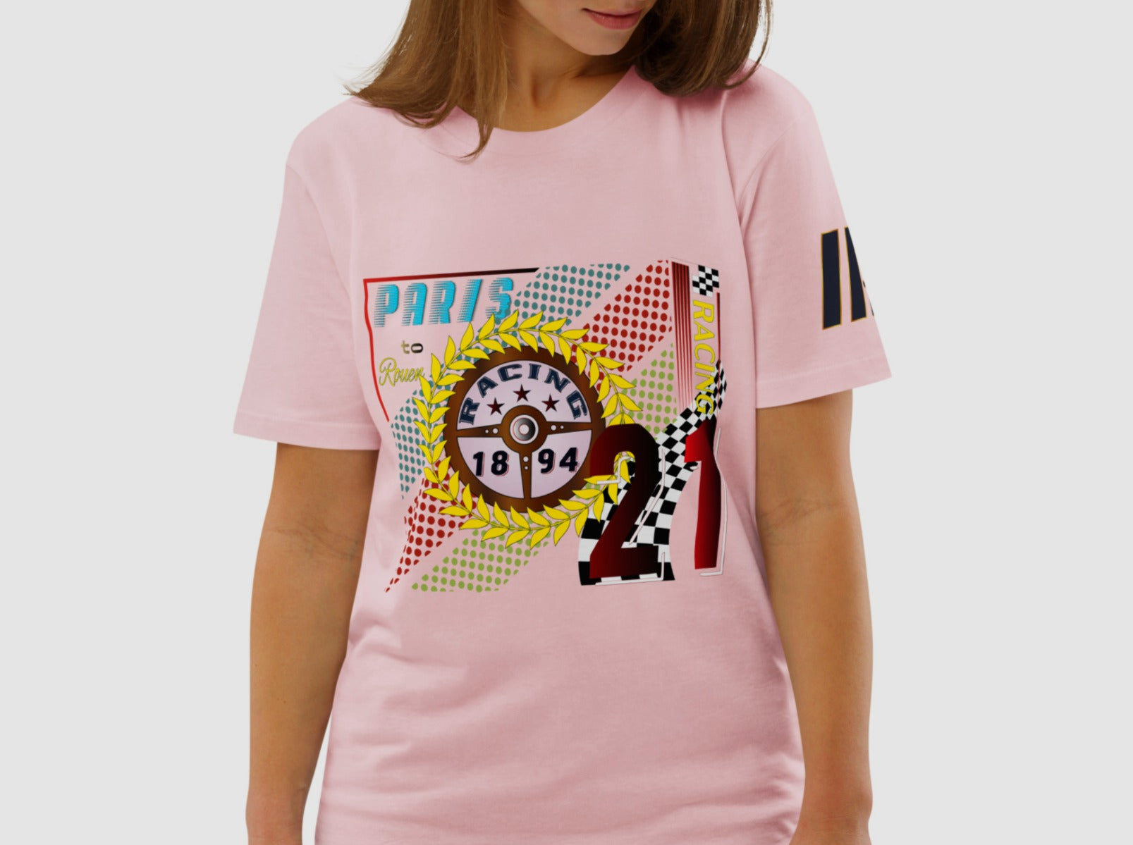 Athlegend Auto Racer Unisex Organic Cotton T-Shirt