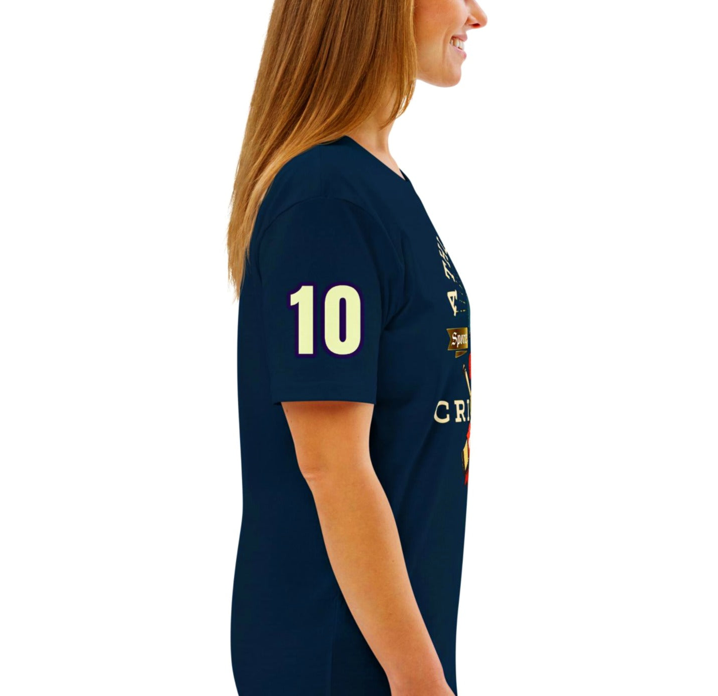 Athlegend Retro Cricket Club Unisex Organic Cotton T-Shirt