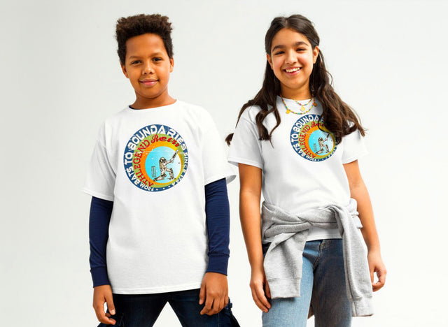 Athlegend Cricket Balls Retro Youth organic cotton t-shirt