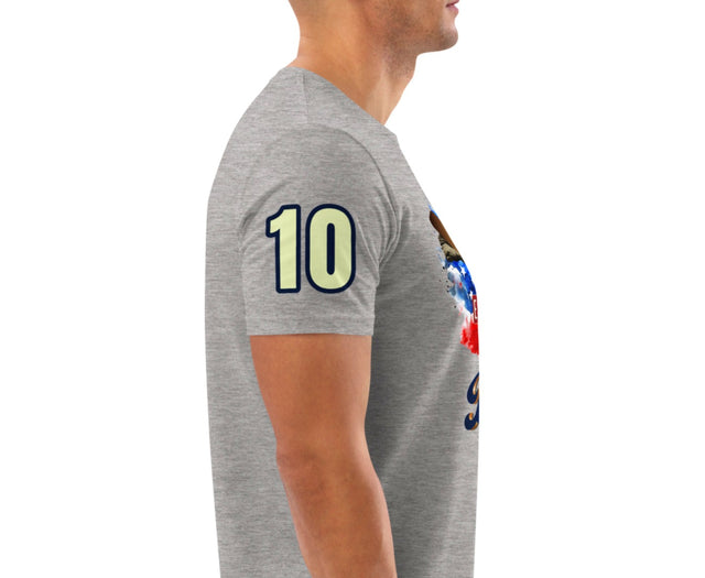 Athlegend Sunny Ted Retro Heritage Unisex Organic Cotton T-Shirt
