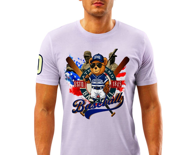 Athlegend Sunny Ted Retro Heritage Unisex Organic Cotton T-Shirt