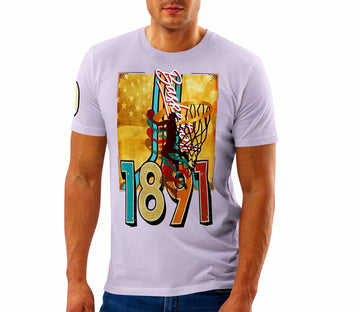 Athlegend Retro in the Basket Unisex Organic Cotton T-Shirt