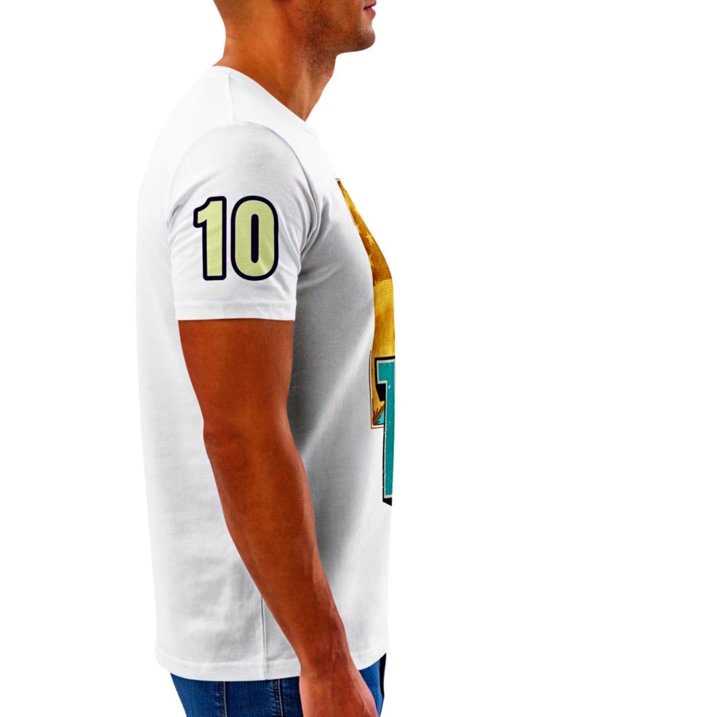 Athlegend Retro in the Basket Unisex Organic Cotton T-Shirt