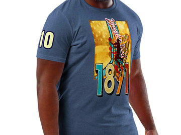 Athlegend Retro in the Basket Unisex Organic Cotton T-Shirt