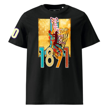 Athlegend Retro in the Basket Unisex Organic Cotton T-Shirt