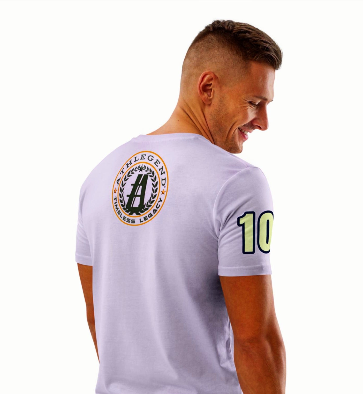 Athlegend Soccer Rave Retro Unisex Organic Cotton T-Shirt
