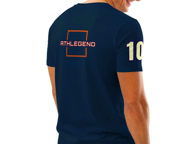 Athlegend Game One Retro Unisex Organic Cotton T-Shirt