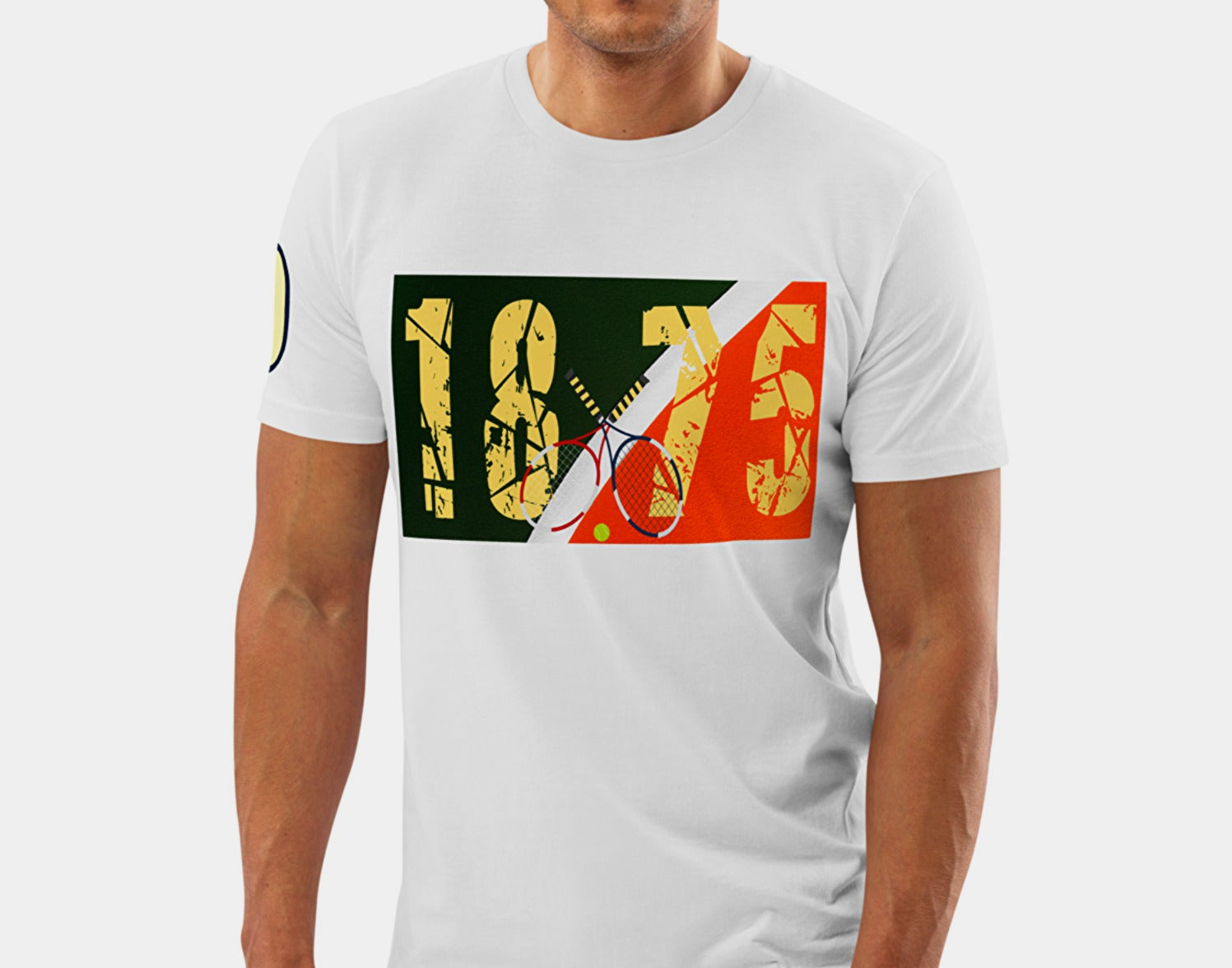 Athlegend Lawn Tennis Legacy Retro Unisex Organic T-Shirt