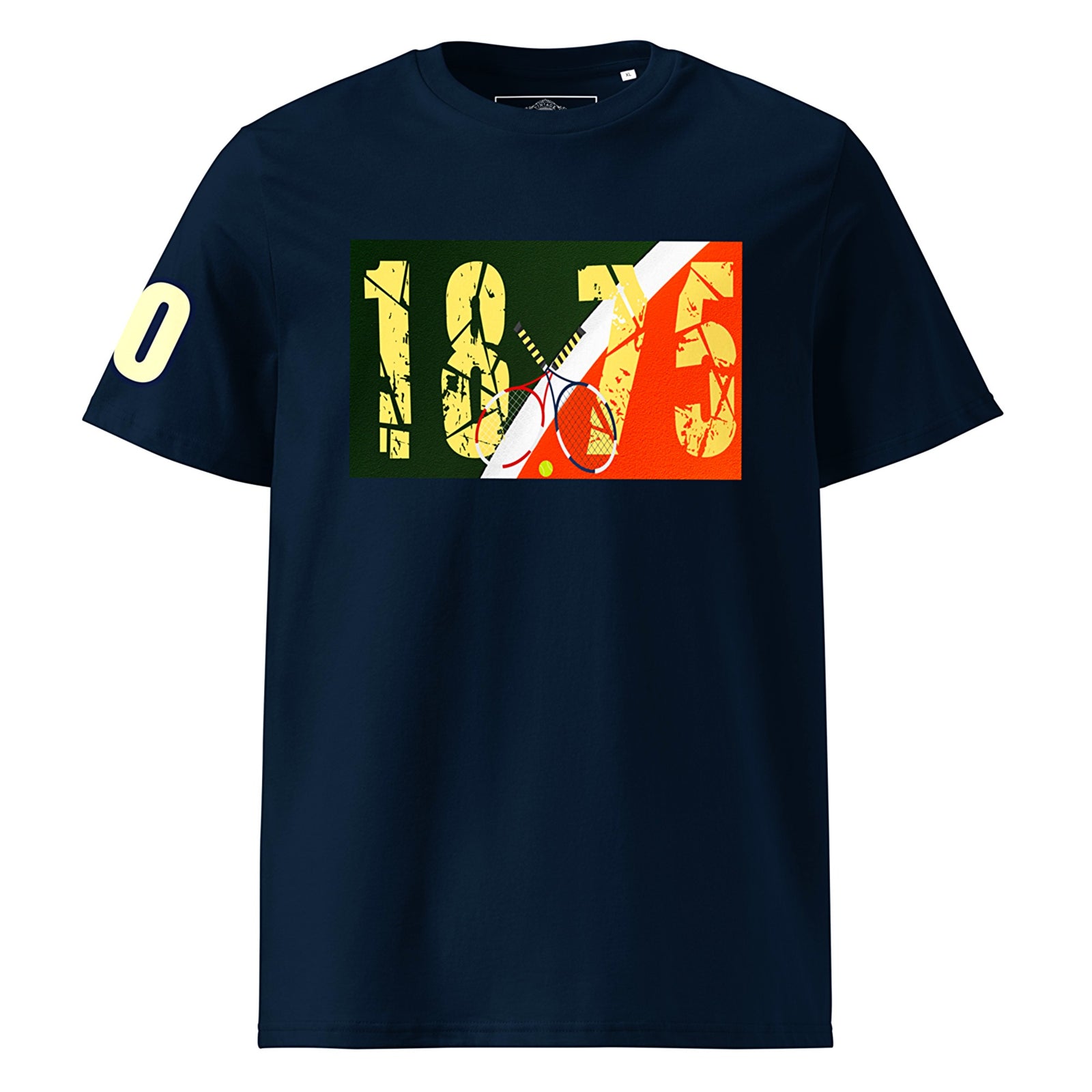 Athlegend Lawn Tennis Legacy Retro Unisex Organic T-Shirt