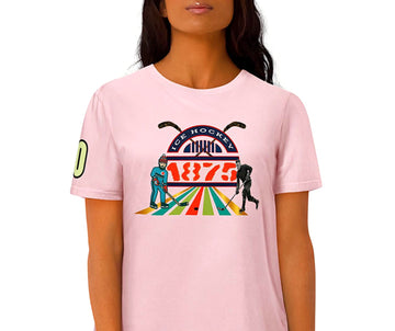 Athlegend Retro Puck Unisex Organic Cotton T-Shirt